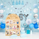 R HORSE My First Year Photo Display Wood Board, 3D Boho Sun Baby's First Year Picture Frame 12 Months Milestone Board Neutral Baby Keepsake Birthday Nursery Decor Gift for Boy Girl by TinyTreasures Baby Boutique