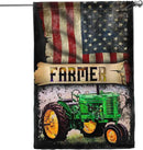 FLAGWIX Farmer Flags, Farmers Decorations - Independence Day, 4th of July Decorations Outdoor Flags, House Flag 30x40 - USA House Garden Flags Premium Polyester, Decorative Outdoor Flags by GreenHaven Gardens
