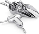 New Star Foodservice 34509 One-Piece Cast Aluminum Round Bottom Bar Ice Flour Utility Scoop, 5-Ounce, Silver (Hand Wash Only) by GreenHaven Gardens
