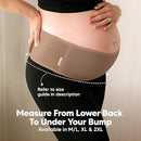 KeaBabies Maternity Belly Bands for Pregnant Women - Soft & Breathable Pregnancy Belly Support Band, Adjustable Maternity Belt for Back, Pelvic Support, Comfortable, Easy to Use (Warm Tan, M/L) by TinyTreasures Baby Boutique