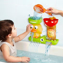 iPlay, iLearn Bath Toys for Toddlers 1-3, Baby Waterfall Bathtub Toy W/ Suction Cup, Kids Bath Tub Shower Playset, Infant Bathtime Fun Summer Pool Birthday Gift 18 24 Month, 2-4, 3-5 Year Old Girl Boy by TinyTreasures Baby Boutique