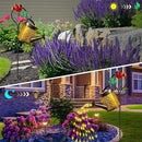 Solar Lights Outdoor, Watering Can with Cascading Lights, Watering Can with Hook Solar Lantern, Gardening Decor for Yard Patio, Gardening Gifts for Mom Grandma Women (2 Pack) by GreenHaven Gardens