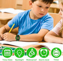 Kids Watch,Boys Watch for 3-15 Year Old Boys,Digital Sport Outdoor Multifunctional Chronograph LED 50 M Waterproof Alarm Calendar Analog Watch for Children with Silicone Band,Kids Gift by TinyTreasures Baby Boutique