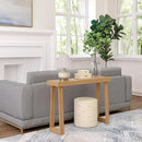 Plank+Beam Solid Wood Console Table, 46.25 Inch, Sofa Table, Narrow Entryway Table for Hallway, Behind The Couch, Living Room, Foyer, Easy Assembly, Pecan by CozyNest Decor