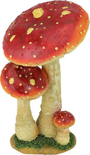 Design Toscano Mystic Forest Mushroom Statue: Red by GreenHaven Gardens