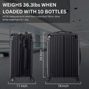 Wine Suitcase for Airplanes 12 Bottle
