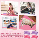 10 Pack Yoga Mats Bulk, 68'' x 24'' x 4mm Thick Yoga Mats for Kids and Adult Gym Mats Bundle Latex Free Exercise Mats with Non Slip Texture for Outdoor Yoga, Pilates or Workout by TinyTreasures Baby Boutique