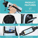 25/32/40/64oz Water Bottle Bag Holder Carrier-Insulated Crossbody Sling Case Sleeve with Strap & Pockets for Men Women Gym Cycling Travel Walking Hiking Camping by TinyTreasures Baby Boutique