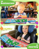 Benresive Reusable Sticker Book for Toddlers 2-4 Years, Fun Travel Stickers for Kids, Waterproof Sticker Books for Toddlers 1-3, Crafts Activities for Todddlers 1-3 2-4 3-5 - Sports by TinyTreasures Baby Boutique