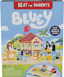 Spin Master Games, Bluey Beat The Parents, Head-to-Head Trivia & Fun Family Game Night Challenges, Easy Play, Bluey Toys, Kids & Family, 2-6 Players, for Ages 5 & Up by TinyTreasures Baby Boutique