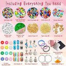 leitait Girls Toys Bracelet Making Kit -3400pcs Charm Jewelry Making Kit Supplies,Unicorn/Mermaid Crafts Birthday Christmas Gifts for Girls Ages 5 6 7 8 9 10 11 12 Years Old by TinyTreasures Baby Boutique