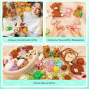 Mewaii Crochet Kit for Beginners Level 2 with 40% Extra Eco-Friendly Pre-Started Easy Yarn, Step-by-Step Video Tutorials for Adults and Kids (Summer Duck) by TinyTreasures Baby Boutique