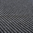 Profile Rubber Door Mat, 72x48inch, Heavy Duty, Entrance Doormat, Indoor and Outdoor, Waterproof, Easy Clean Shoe Scraper, Home Rug Welcome Mats for Entryway, Patio, Porch(Light Grey) by GreenHaven Gardens