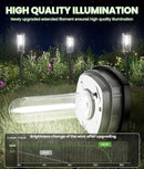 Solar Pathway Lights Outdoor, 4 Pack Bright Solar Powered Garden Lights Waterproof IP65, Long Lasting Outdoor Light for Yard Garden Walkway Landscape Lawn Patio (Cool White, 4 Pack) by GreenHaven Gardens