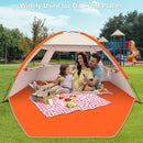 Gorich Beach Tent Sun Shelter for 3/4-5/6-7/8-10 Person with UPF 50＋ UV Protection, Lightweight & Easy Setup Beach Shade Canopy, Portable Beach Shade Tent Beach Cabana by TinyTreasures Baby Boutique