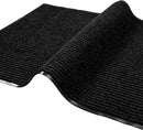 fani Heavy Duty Large Outdoor Indoor Entrance Black Doormat Waterproof Low Profile Entrance Rug Front Door Mat Patio Anti-Skid Rubber Back, 48x72 inch (Black) by GreenHaven Gardens
