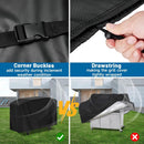 Flat Top Grill Cover for Members Mark Griddle,Waterproof Outdoor 36" Griddle Cover for Members Mark 4 Burner Grill, Heavy Duty Gas Burner Covers for Black Stone 36 Inch Cooking Station,74" W by GreenHaven Gardens