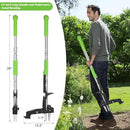 4-Claw Weed Puller Tool Stand Up Heavy Duty, 40'' Long Weeding Tool with Long Handle Stainless Steel Claws Gardening Weed Pulling Tool for Lawn and Garden by GreenHaven Gardens