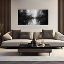 Abstract Wall Pictures for Living Room,Black Art Paintings for Wall Office Wall Art Bedroom Wall Decor 20 x 40 Inch by CozyNest Decor