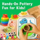 Pottery Wheel for Kids, Ceramic Art Pottery Painting Kit for Kids Ages 3-12 by TinyTreasures Baby Boutique