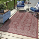 Keen Home Design Terrace Outdoor Area Rug - 5x8 Washable Indoor/Outdoor Rug for Patio, Kitchen, Balcony, Beach, Garden, Deck and Porch, Size: 5'3"x7'7" by CozyNest Decor