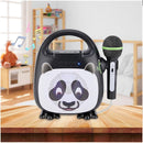 Singimals Kids Karaoke Speaker with Microphone - Unleash Your Child's Inner Superstar, Bluetooth v5.1, 12H Playtime, 5W Speaker, Multicolor LED Lighting, Bam Bam The Panda by TinyTreasures Baby Boutique