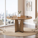 39" Round Conference Table for 4, Multi-Purpose Office Table for Meetings