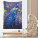 yowecso Peacock Tapestry - Purple Peacock Wall Hanging for Bedroom, Living Room & Dorm - Aesthetic Wall Decor - 60"x90" by CozyNest Decor