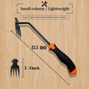 Weed Puller Tool-Weeding Artifact Uprooting Weeding Tool | 2024 Enhanced Weed Remover tool | 4-Tine Stainless Steel Weeder Tool,Multi Function Garden Tools fro Efficient Weed Extraction (1, upgrade) by GreenHaven Gardens