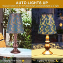 pearlstar Solar Table Lamps Bedside Lamps - Hummingbird Garden Waterproof Cordless Solar Table Lamps for Patio Garden Pathway Yard by GreenHaven Gardens