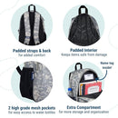 Wildkin 15-inch Kids Backpack – Durable, Padded, Adjustable for School & Travel - Digital Camo by TinyTreasures Baby Boutique