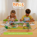 BONNYCO Dinosaur Toys for Kids Painting Kit 16 Figurines Kids Crafts Kits with Glow in The Dark Toys & Gifts for Boys 3 4 5 6 7 8 9 10 Years Old | Dinosaur Gifts Arts and Crafts Birthday Christmas by TinyTreasures Baby Boutique