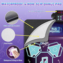 Toys Double Dance Mat for Kids, Boys & Girls Toys Ages 3 4 5 6 7 8+ Year Old Gifts Ideas for Electronic Dance Challenge Palymat, Single & Double Player Game Modes, Easter Gifts for Boys Girls by TinyTreasures Baby Boutique