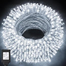 KNONEW 197FT 500 LED Christmas Lights Outdoor String Lights 8 Modes & Memory Fairy Light Plug in Waterproof LED String Lights for Xmas Yard Tree Wedding Party Holiday Decorations (Cool White) by GreenHaven Gardens