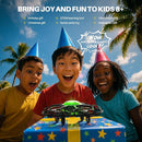 SYMA Drone for Kids with 7-Color LED Light, X660 Mini Drone with 3D Flip, Rotary Ascent, Headless Mode, Speed Switch and Full Protection RC Toys Gifts for Beginners Adults by TinyTreasures Baby Boutique