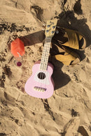 Loog Wood Soprano Ukulele for Kids & Beginners, App & Lessons, All Ages (Pink) by TinyTreasures Baby Boutique