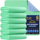 6 Pack 36” x 36” Extra Heavy Absorbency Washable Underpads, Waterproof Quick Drying Nursing Pads Incontinence Bed Pads, Reusable Washable Pee Pads for Dogs, Diaper Changing & Adults by TinyTreasures Baby Boutique