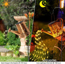 Solar Watering Can Lights, Unique Owl Gardening Gifts for Mom Women Grandma Birthday, Waterproof Large Hanging Solar Lantern for Outdoor Garden Patio Yard Pathway by GreenHaven Gardens