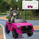 Electric Car for Kids, Licensed Toyota Tundra 12V Electric Truck, Off-Road Kids Car w/Remote, Spring Suspension & 3 Speeds, LED Headlights, Ride-On Toys for Boys/Girls by TinyTreasures Baby Boutique