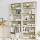 IRONCK Bookshelves and Bookcases Set of 2 Floor Standing 6 Tiers Display Storage Shelves 70 in Tall Bookcase Home Decor Furniture for Home Office, Living Room, Bed Room by CozyNest Decor