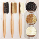 3 Pcs Wood Laundry Stain Brush Stain Remover Brushes with Boar Bristle Small Stain Brush for Clothes for Scrubbing Stains from Furniture Fabric Leather(3 Pcs C) by CozyNest Decor