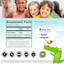 Kids Dental Probiotics for Anti-Cavity + Healthy Teeth and Gums, 8 Billion CFU Probiotics for Oral Health, Yogurt Flavor 2-Pack by CozyNest Decor