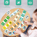 Sequencing Puzzle Cards,Sequence Board Game for Kids,Speech Therapy Materials for Autism,Storytelling,Social Skills,Sentence Building,Toddler Puzzles,Learning Activities,Classroom &Homeschool by TinyTreasures Baby Boutique