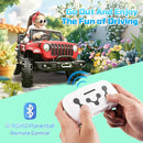 SEALIGHT 12V Kids Ride On Car Truck w/Parent Remote Control, 4 * 380W Motors, 3 Speeds, Emergency Braking, LED Lights, Music & Horn, Kids Electric Vehicles Toddler Electric Car for Girl Boy Gift by TinyTreasures Baby Boutique