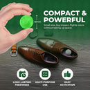 Shoe Deodorizer Balls 8-Pack – Long-Lasting Sneaker & Gym-Bag Odor Eliminator, Twist-to-Activate Billiard-Ball Freshener, Assorted Scents (Lemon, Ocean, Lavender & More) – 8-Month Supply by CozyNest Decor