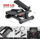Sunny Health & Fitness Mini Stepper for Exercise at Home, Stair Step Workout Machine with Resistance Band and Over 300lb Weight Capacity, Optional Twist Motion and Free SunnyFit App Connection by CozyNest Decor