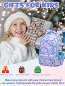 BLUEFAIRY Kids Backpack for Girls Elementary Primary Middle School Bags for Aged 8-10 for Teens Childs Bookbags Back to School Book Bags Cute Mochilas para Niñas Tie-dye Violet by TinyTreasures Baby Boutique