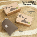 KeaBabies Baby Wrap Carrier - All in 1 Original Baby Carrier Newborn to Toddler Sling, Easy to Wear, Hands Free Bonding, Lightweight, Breathable Infant Wraps (Saddle Brown) by TinyTreasures Baby Boutique