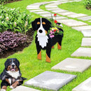 Bernese Mountain Dog Planter Plant Pots,Cute Garden Dog Flower Planter,Dog Planters Birthday Gifts for Women,Office,Indoor/Outdoor Decor（9.45 * 5.75 * 12.2in） by GreenHaven Gardens