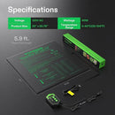 VIVOSUN 20" x 20.75" Seedling Heat Mat and Digital Thermostat Combo Set, UL & MET-Certified Warm Hydroponic Heating Pad for Germination, Indoor Gardening, Greenhouse by GreenHaven Gardens